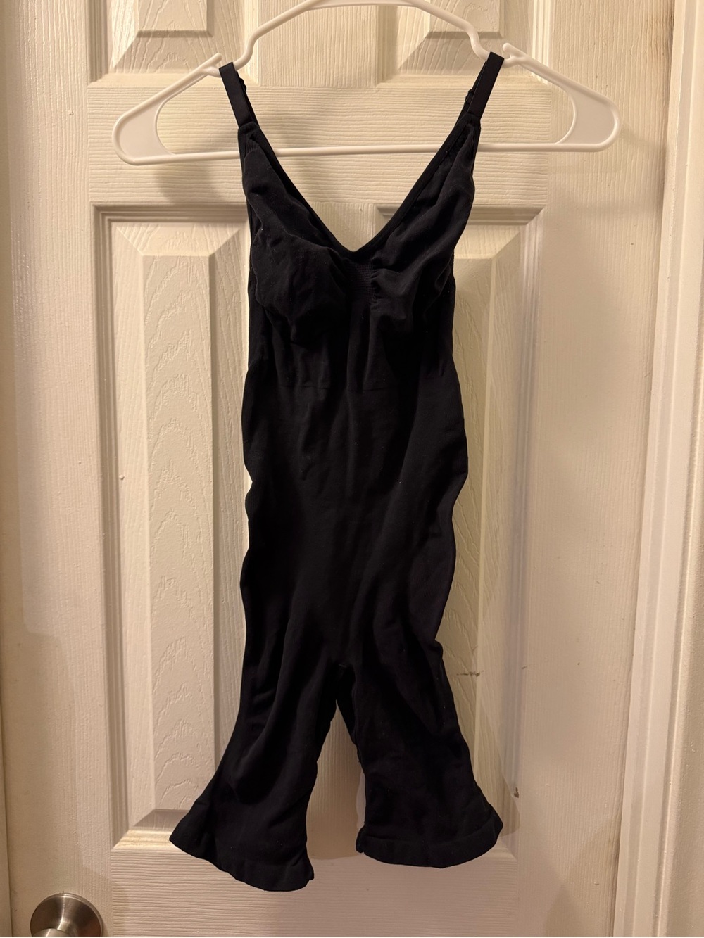 SKIMS Black Sculpting Jumpsuit with Adjustable Straps